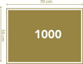 CLEMENTONI Puzzle Západ slunce v Římě 1000 dílků
