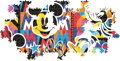 CLEMENTONI Panoramatické puzzle Disney klasika 1000 dílků