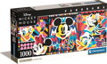 CLEMENTONI Panoramatické puzzle Disney klasika 1000 dílků