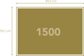 CLEMENTONI Puzzle Vlající látky 1500 dílků