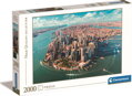 CLEMENTONI Puzzle Dolní Manhattan, New York 2000 dílků