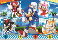 CLEMENTONI Puzzle Sonic MAXI 24 dílků
