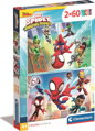 CLEMENTONI Puzzle Spidey a jeho úžasní přátelé 2x60 dílků