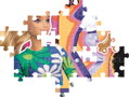 CLEMENTONI Puzzle Barbie 104 dílků