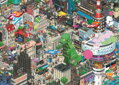 HEYE Puzzle Pixorama: Berlínské pátrání 1000 dílků