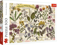 TREFL Puzzle Herbarium: Léčivé byliny 500 dílků