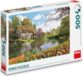 DINO Puzzle Chata u vody 500 dílků