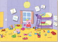 DODO Puzzle Prasátko Peppa: Hrátky v pokojíčku 60 dílků