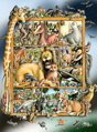 RAVENSBURGER Puzzle Zvířecí menažerie XXL 100 dílků