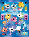 JANOD Puzzle v kufříku Jednorožci na koncertě 24 dílků
