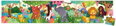 JANOD Panoramtické puzzle v kufříku Divoká zvířátka 36 dílků