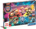 CLEMENTONI Puzzle Tlapková patrola ve velkofilmu 104 dílků