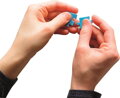 CLEMENTONI Puzzle Divoký červený hřebec 500 dílků
