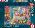 SCHMIDT Puzzle Barevné květinářství 1000 dílků