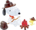 HCM KINZEL 3D Crystal puzzle Kempující Snoopy 43 dílků