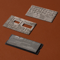 ROBOTIME Rokr Svítící 3D dřevěné puzzle Klasický tiskařský stroj 303 dílků