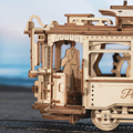 ROBOTIME Rokr 3D dřevěné puzzle Tramvaj 374 dílků