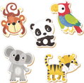 EDUCA Baby puzzle Divoká zvěř 5v1 (3-5 dílků)