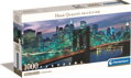 CLEMENTONI Panoramatické puzzle Brooklynský most 1000 dílků