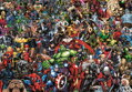 CLEMENTONI Puzzle Impossible: Marvel 1000 dílků