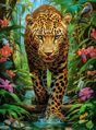 CASTORLAND Puzzle Leopard v divočině 2000 dílků