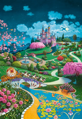 CASTORLAND Puzzle Popelčin zámek  1000 dílků