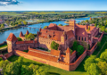 CASTORLAND Puzzle Hrad Malbork, Polsko 500 dílků