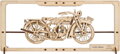 UGEARS 3D puzzle Indie Moto 2,5D 42 dílků