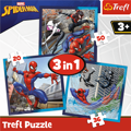 TREFL Puzzle Spiderman 3v1 (20,36,50 dílků)