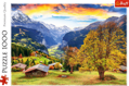 TREFL Puzzle Malebná alpská vesnička 1000 dílků