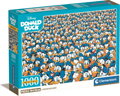 CLEMENTONI Puzzle Impossible: Kačer Donald 1000 dílků