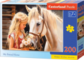 CASTORLAND Puzzle Můj přítel kůň 200 dílků