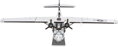 METAL EARTH 3D puzzle Letájící člun Consolidated PBY Catalina