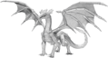 METAL EARTH 3D puzzle Premium Series: Ocelový drak