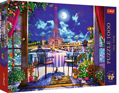 TREFL Puzzle Premium Plus Tea Time: Noční Paříž 1000 dílků