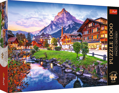 TREFL Puzzle Premium Plus Photo Odyssey: Alpské město ve Švýcarsku 1000 dílků