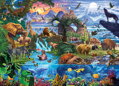 EUROGRAPHICS Puzzle Zvířata světa 5000 dílků