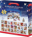 EUROGRAPHICS Puzzle Adventní kalendář: Vánoční vzpomínky 24x50 dílků