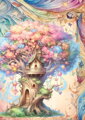 YAZZ Puzzle Pohádkový strom 1000 dílků
