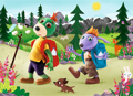 Puzzle Treflíci: V lese 20 dílků