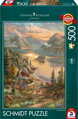 SCHMIDT Puzzle Pohled na jezero 500 dílků