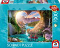 SCHMIDT Puzzle Láska k horám 1000 dílků