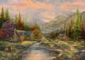 SCHMIDT Dřevěné puzzle Sierra Paradise 1000 dílků