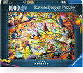 RAVENSBURGER Puzzle Zaneprázdnění ptáci 1000 dílků