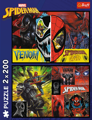 TREFL Puzzle Spiderman: Den a noc 2x200 dílků