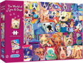 GIBSONS Puzzle Svět koček a psů 1000 dílků