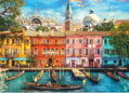 GIBSONS Puzzle Barvy Benátek 1000 dílků