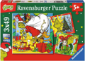 RAVENSBURGER Puzzle Grinch 3x49 dílků