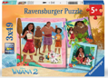 RAVENSBURGER Puzzle Disney: Odvážná Vaiana 3x49 dílků