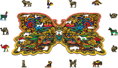 WOODEN CITY Dřevěné puzzle Královská křídla 250 dílků
